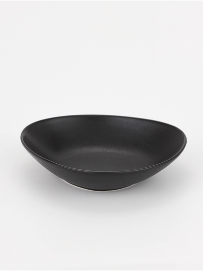 УЦЕНКА Тарелка глубокая Magistro Carbon, 1 шт., 17.5×15 см
