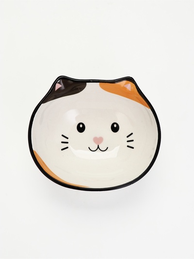 УЦЕНКА Глубокая тарелка "Котик", 13 х 11 х 5,5 см