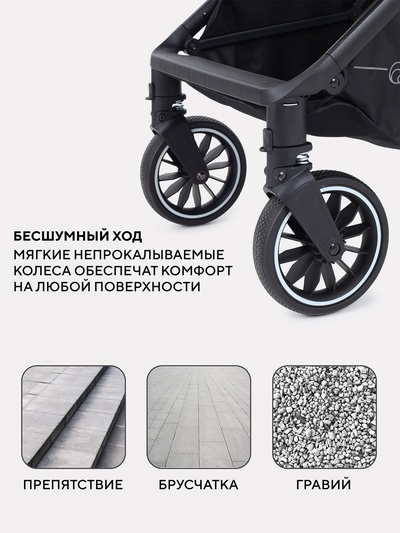 Коляска детская RANT basic "JOY" RA303 черный