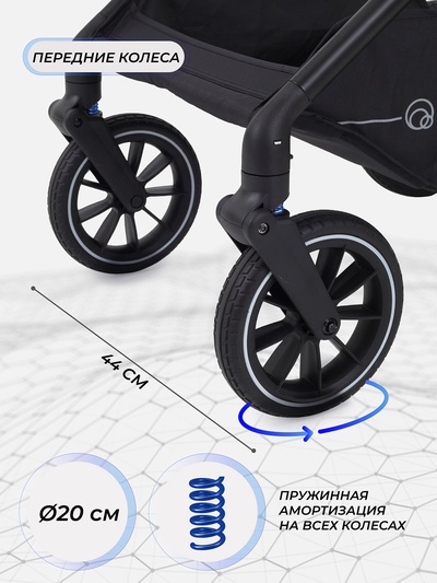 Коляска детская RANT "MOSS" (2в1) RA321 зеленый