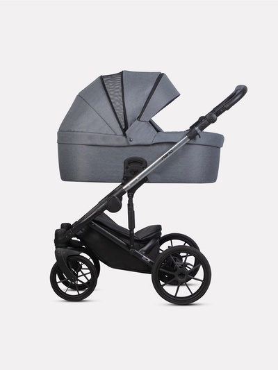 Коляска NANO THERMO (2 в 1) (Riko) 12 графит