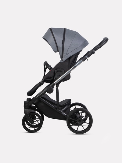 Коляска NANO THERMO (2 в 1) (Riko) 12 графит