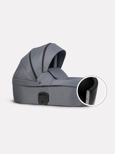 Коляска NANO THERMO (2 в 1) (Riko) 12 графит