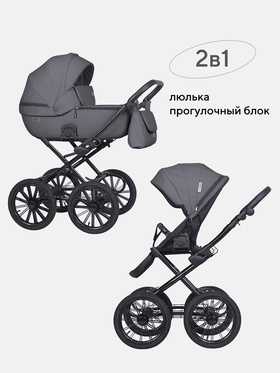 Коляска MONTANA X ECCO Prestige (2 в 1) (RIKO BASIC) 24 графит