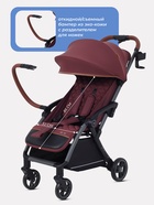 Коляска детская MOWBaby "ATOM" MB200 вишневый 11040643