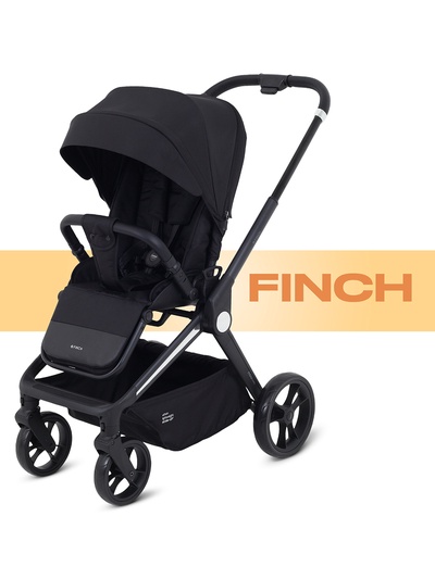 Коляска детская MOWBaby "FINCH" MB105 черный