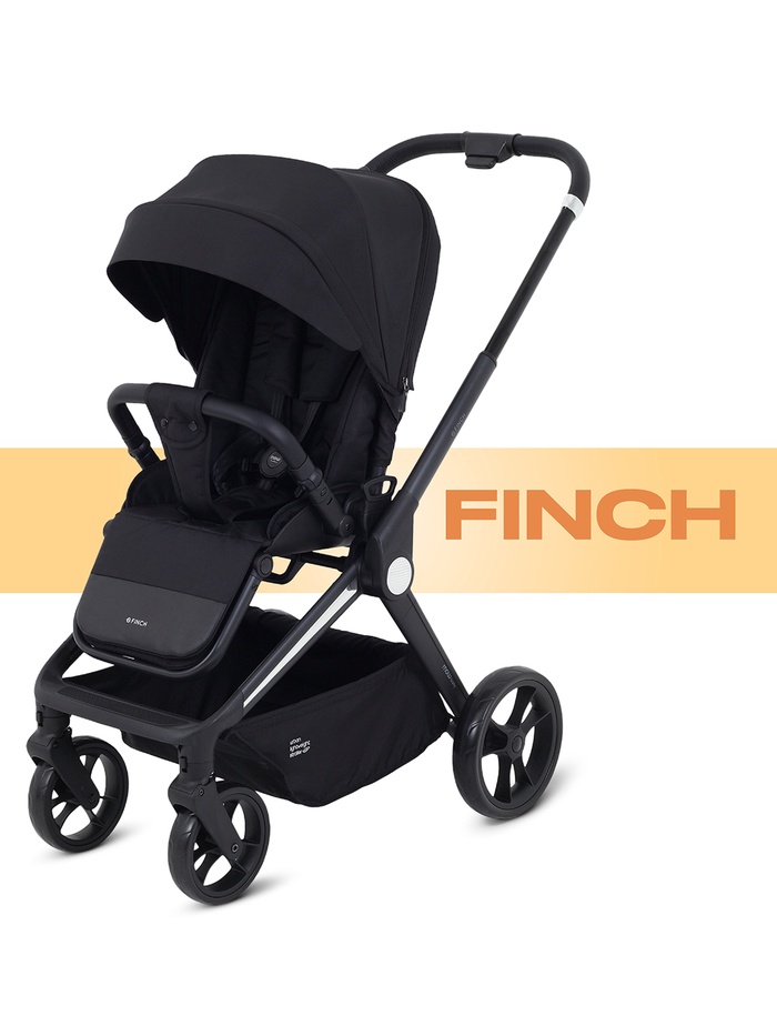 Коляска детская MOWBaby FINCH MB105 черный