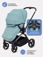 Коляска детская MOWBaby "FINCH" MB105 зеленый - Фото 6