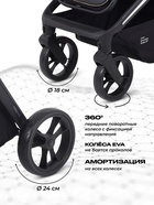 Коляска детская MOWBaby "FINCH" MB105 зеленый - Фото 7
