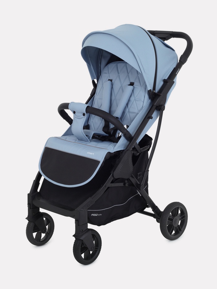 Коляска детская MOWBaby SMART MB101 синий