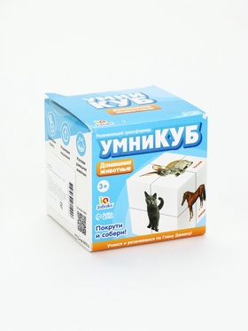 УЦЕНКА "Умникуб" домашние животные 11053574