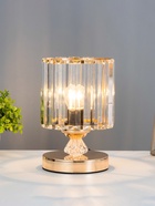 УЦЕНКА Лампа настольная RISALUX 16225/1GD, Е27, 40 Вт, золотистая, 13.5×13.5×19 см - Фото 3