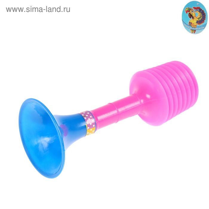 Клаксон-пищалка "Классная игрушка", цвета МИКС - Фото 1
