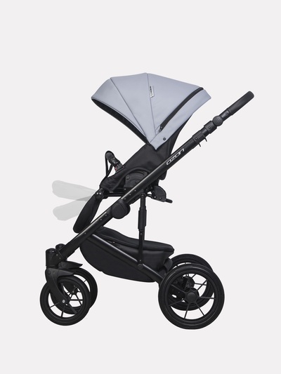 Коляска OZON PASTEL (2 в 1) (RIKO BASIC) 04 серый