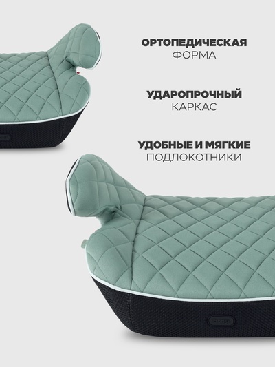 Автокресло MOWBaby ZY23 BOOST группа 3 (22-36кг) зеленый