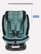 Автокресло MOWBaby UB616 "MOTION" isofix (40-150см) светло-серый - Фото 3