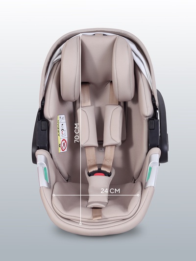 Автокресло RANT AY378 "ASTER zero" (40-87см) бежевый