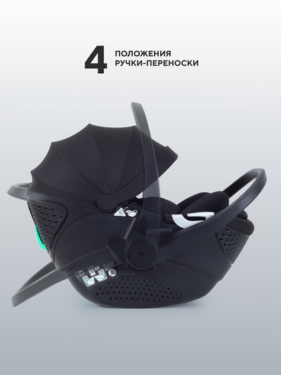 Автокресло RANT AY378 "ASTER zero" (40-87см) черный