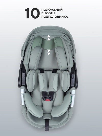 Автокресло RANT AY378 "ASTER zero" (40-87см) оливковый