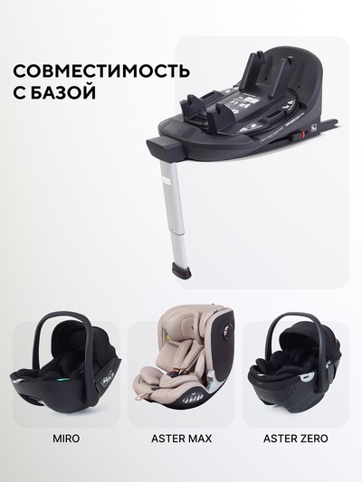 Автокресло RANT AY969 "ASTER MAX" (40-125см) оливковый без базы