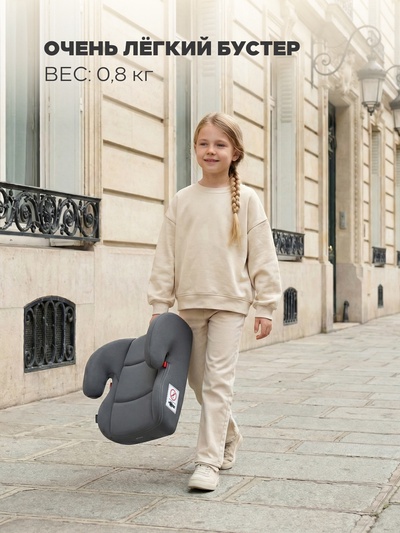 Автокресло RANT ZY23 "MICRO" (гр.3/22-36кг) серый