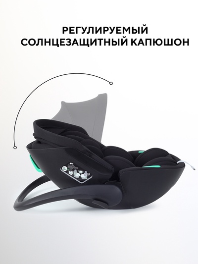 Автокресло RANT AY370 "MIRO" (40-87см) черный