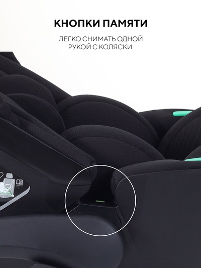 Автокресло RANT AY370 "MIRO" (40-87см) черный