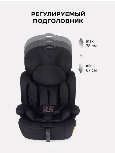 Автокресло RANT basic ZY10 "Spark Next" группа 1-2-3 (9-36 кг) черный