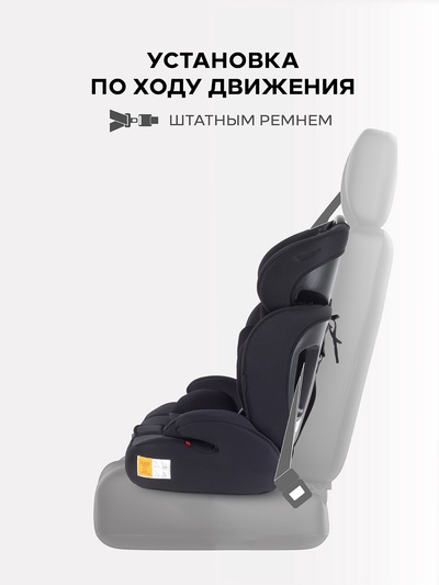 Автокресло RANT basic ZY10 "Spark Next" группа 1-2-3 (9-36 кг) черный