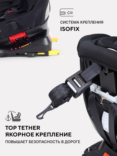 Автокресло RANT basic YC06 "Twist Next" isofix группа 0+-1-2-3 (0-36 кг) бежевый