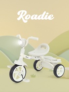 Велосипед детский трёхколёсный MOWBaby MC054 ROADIE, диаметр колёс 8" и 6", серый - Фото 1