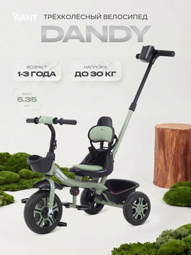 Велосипед детский трёхколёсный RANT basic RB252 