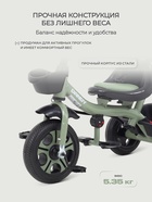 Велосипед детский трёхколёсный RANT basic RB252 DANDY, с родительской ручкой, диаметр колёс 10" и 8", зелёный - Фото 4