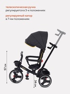 Велосипед детский трёхколёсный RANT RB200 GRAVITY, трансформер, с родительской ручкой, диаметр колёс 10" и 9", цвет графит - Фото 3