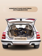 Велосипед детский трёхколёсный RANT RB202 BIRDIE, трансформер, с родительской ручкой, диаметр колёс 8" и 7", цвет графит - Фото 10