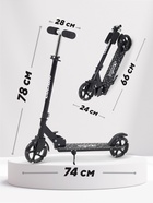 Самокат детский двухколесный RANT Colibri, колёса PU 145 мм, ABEC 7, чёрный - Фото 2