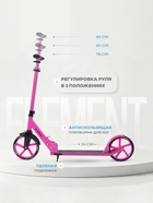 Самокат детский двухколесный RANT Element, колёса PU 200 мм, ABEC 7, фуксия - Фото 4