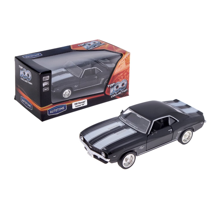УЦЕНКА (В ПАКЕТЕ) Машина металлическая Chevrolet Camaro SS 1969 «5» - Фото 1