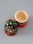 УЦЕНКА Матрёшка «Земляничка», красное платье, 5 кукольная, 15 см 11053899