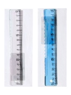 Линейка 15 см, набор 3 штуки, Calligrata, пластиковые, МИКС 10332303