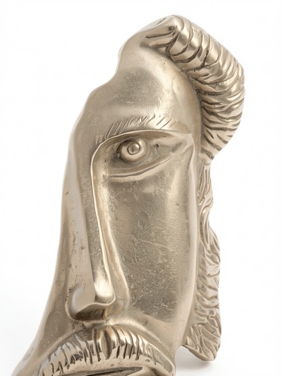 Сувенир «Взор», 20×10×50 см, алюминий, мрамор