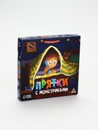УЦЕНКА Развивающая игра «Прятки с монстриками», 90 карт, 5+ 11056298