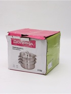 УЦЕНКА Пароварка 3 уровня 24 см "Классика" - Фото 8