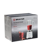 Блендер стационарный BRAYER 12006BR, 800 Вт, 1.75 л, 5 скоростей, белый - Фото 10