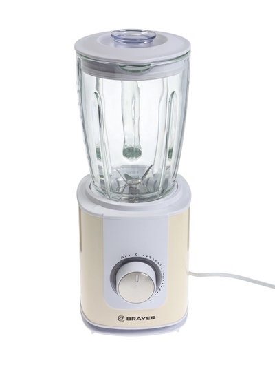 Блендер стационарный BRAYER 1205BR, 1200 Вт, 1.75 л, 5 скоростей, бежевый