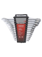 УЦЕНКА Набор комбинированных ключей Matrix 15426, 12 шт., 6-22 мм, полированный хром - Фото 2