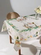УЦЕНКА Набор столовый Spruce mood скат.150х180см +/-3см с ВГМО, салф.40х40см-8 шт, 100%хл - Фото 1
