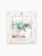 УЦЕНКА Набор столовый New Years treat скат.150х110см +/-3см с ВГМО, салф.40х40см-4 шт, 100%хл 10554 - Фото 2