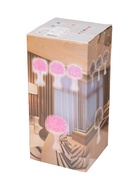 Лампа настольная RISALUX «Луиза», 1×40 Вт, Е27, 1×5 Вт, LED, бело-хромированная, 25×25×43 см - фото 809735465
