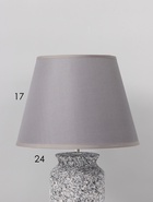 Настольная лампа RISALUX «Хиро», 1×15 Вт, Е14, серая, 2×25×42 см - фото 809735485